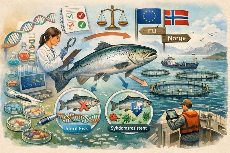 Picture of Bioteknologi i havbruk: Nye metoder og reguleringer