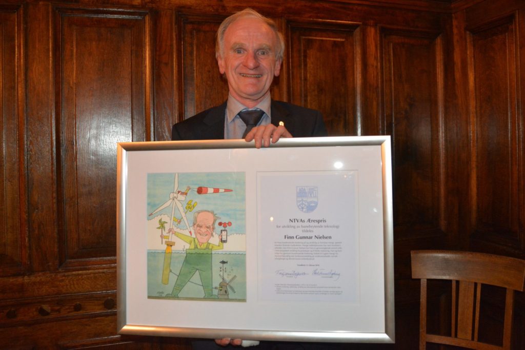 Finn Gunnar Nielsen mottok NTVAs ærespris for fremragende teknisk forskning