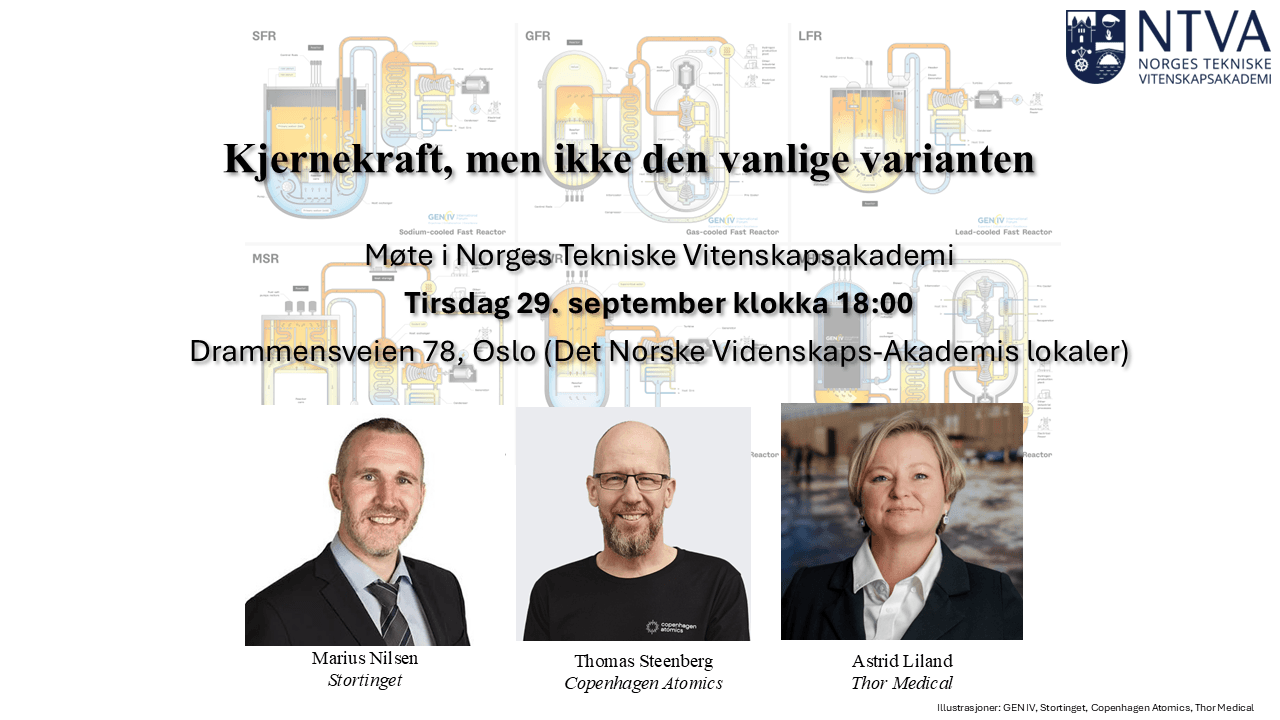 Kjernekraft, men ikke den vanlige varianten