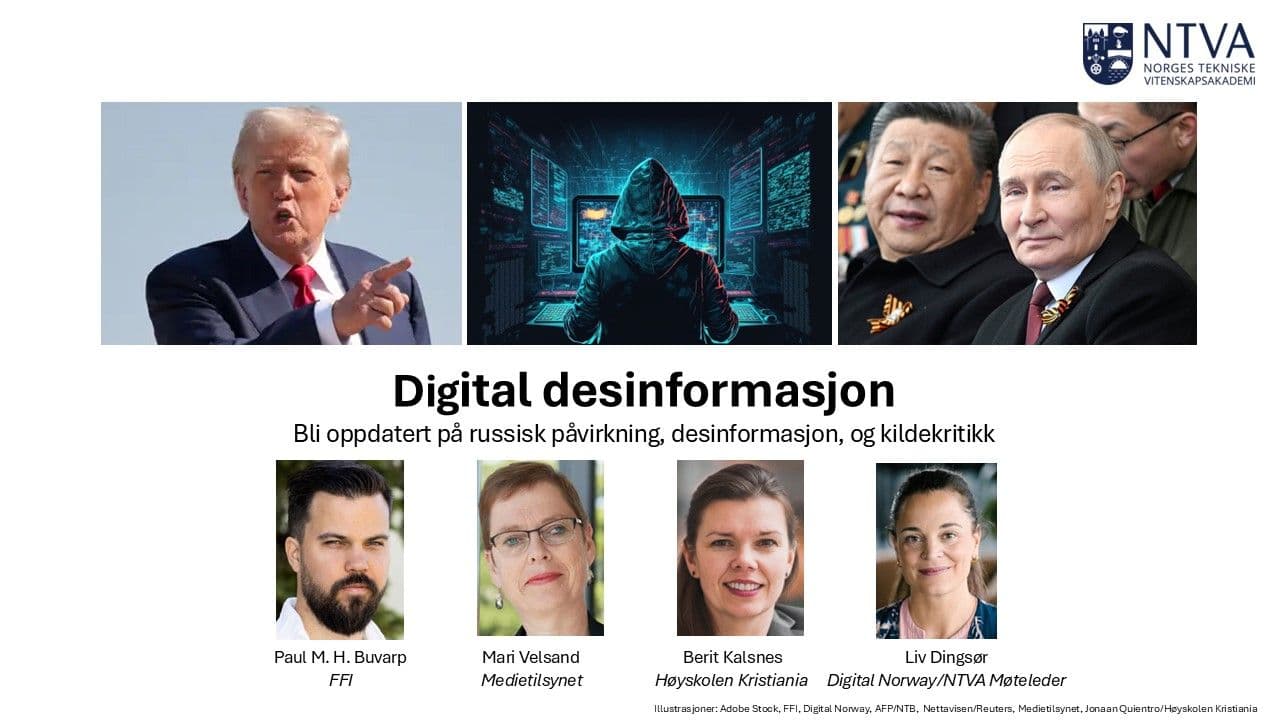 Picture of Digital desinformasjon