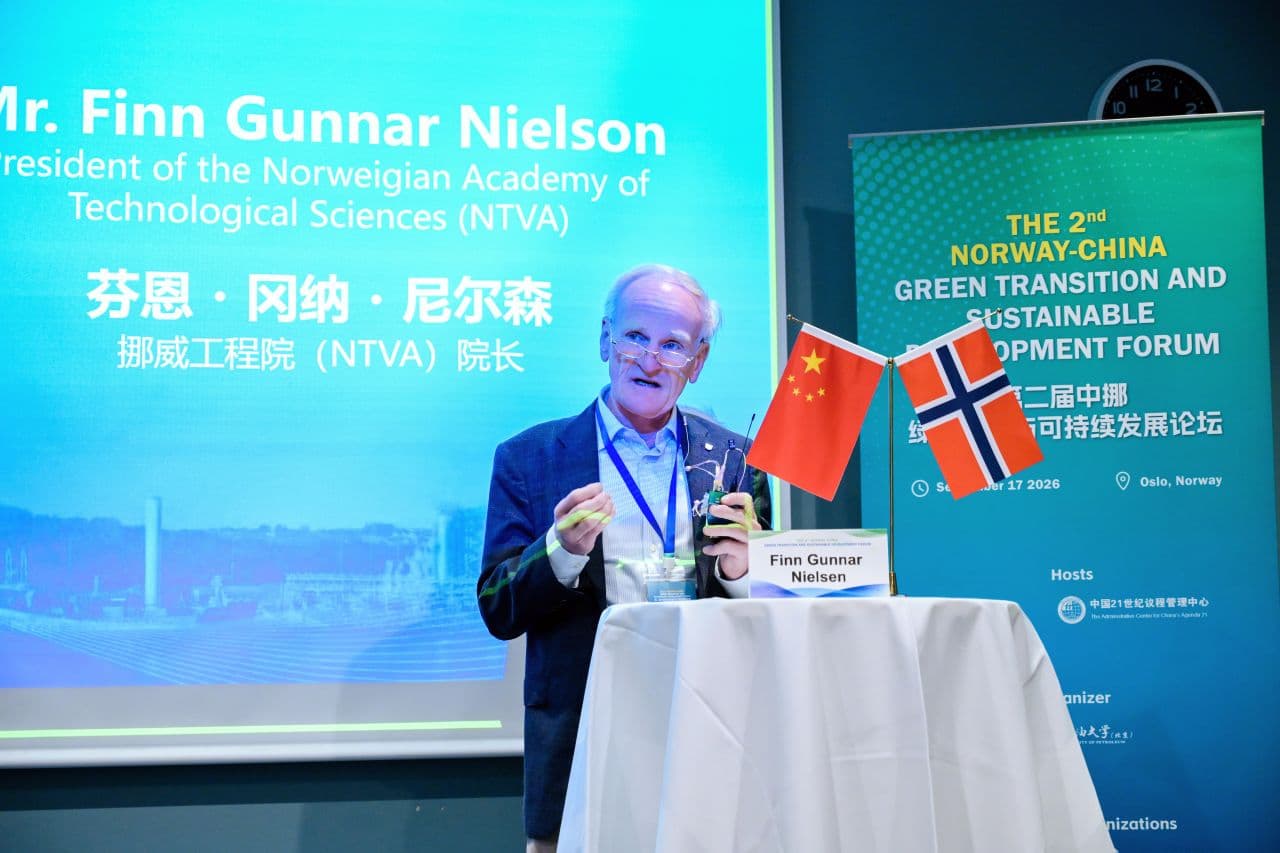 Norsk-kinesisk forum i Oslo: Sonderer mulighetene for samarbeid om grønn omstilling